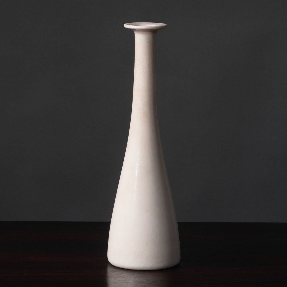 Group of stoneware vases with white glaze by Gunnar Nylund for Rörstrand