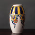 Boch Freres, Belgium, faiance vase with multichromatic glaze K2751
