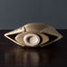 Brigitte Enders, Australia, sculptural stoneware vase with pale brown glaze J1263