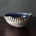 Bengt Berglund for Gustavsberg, Sweden, unique stoneware bowl K2921