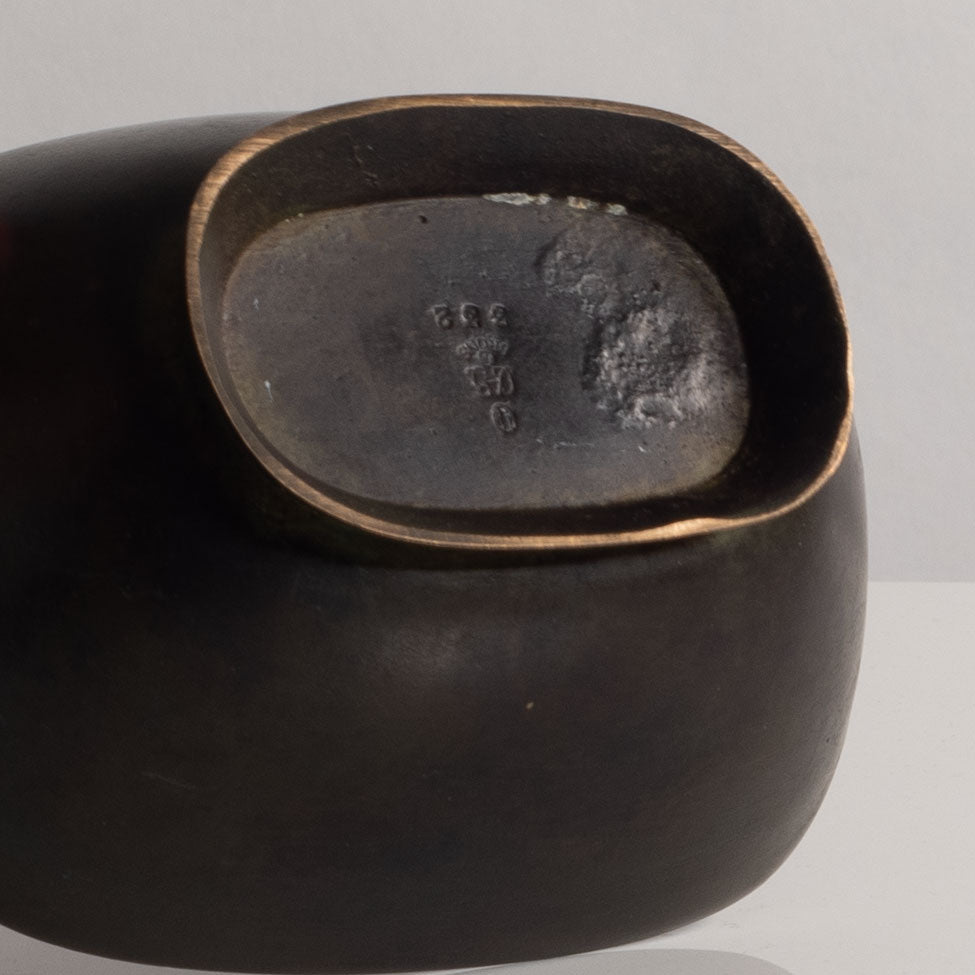 Just Andersen for GAB, Sweden, bronze bowl M3598