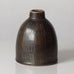 Carl Harry Stålhane for Rörstrand, Sweden, unique stoneware vase with brown glaze L3330