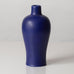 Gunnar Nylund for Rörstrand, Sweden, stoneware bulbous vase with cobalt blue glaze k2419