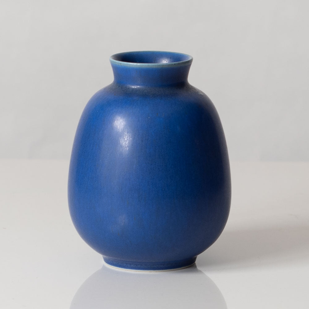 Per Linnemann-Schmidt at Palshus, Denmark, stoneware vase with blue glaze K2492
