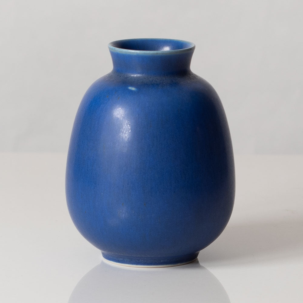 Per Linnemann-Schmidt at Palshus, Denmark, stoneware vase with blue glaze K2492