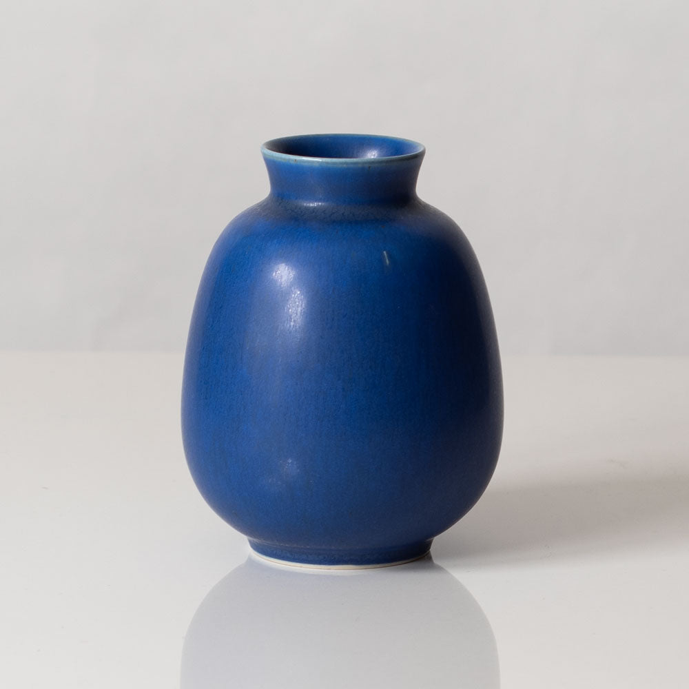 Per Linnemann-Schmidt at Palshus, Denmark, stoneware vase with blue glaze K2492