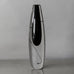 Vicke Lindstrand for Kosta, Sweden, vase in clear and black glass