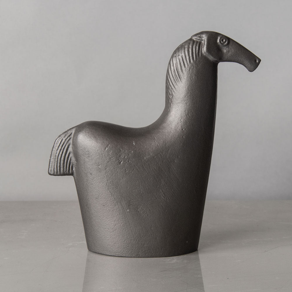 Björn Nyberg, Sweden, horse figure in white metal