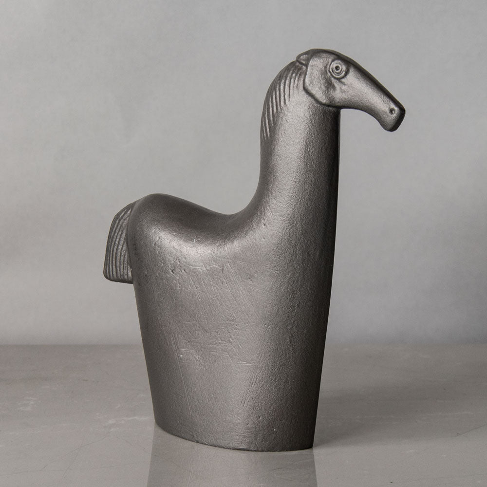 Björn Nyberg, Sweden, horse figure in white metal