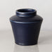 Erich and Ingrid Triller for Tobo, small vase with midnight blue glaze J1372