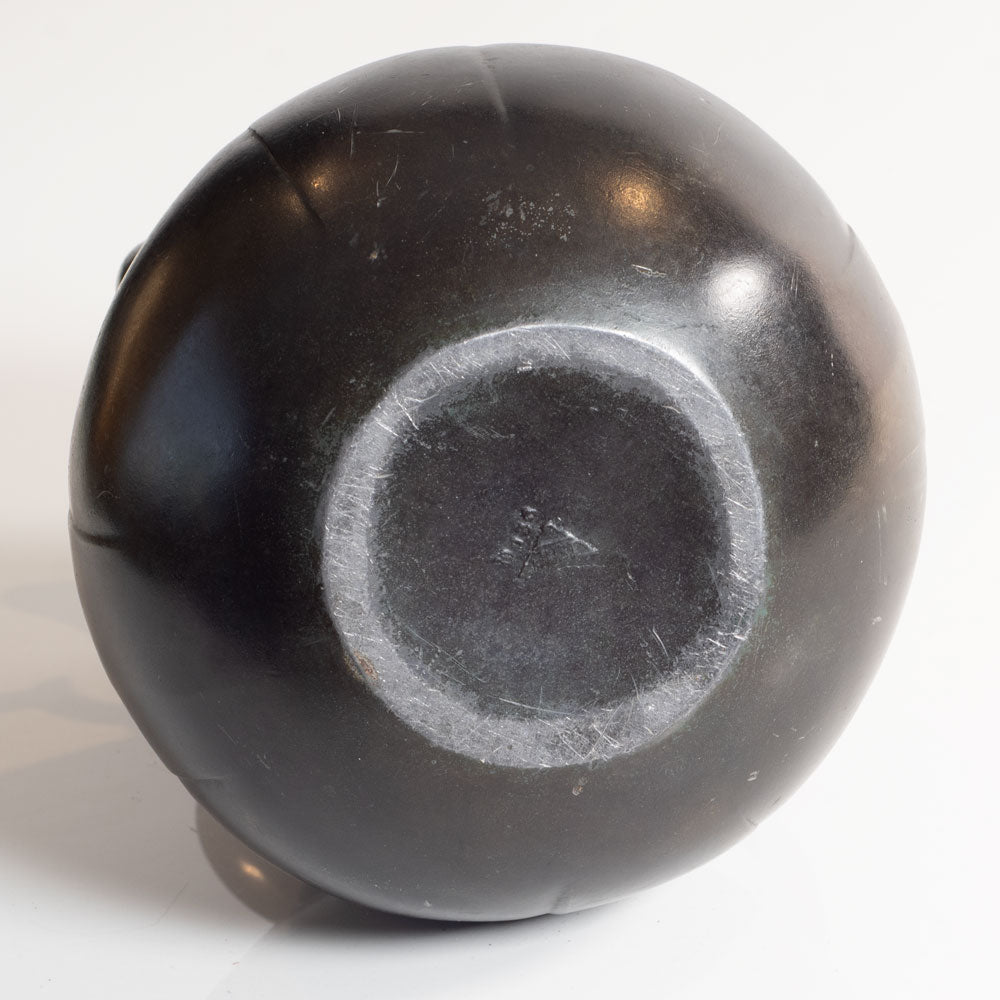 Just Andersen, Denmark, bronze handled vase L3586