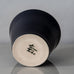 Erich and Ingrid Triller for Tobo, small vase with midnight blue glaze J1372