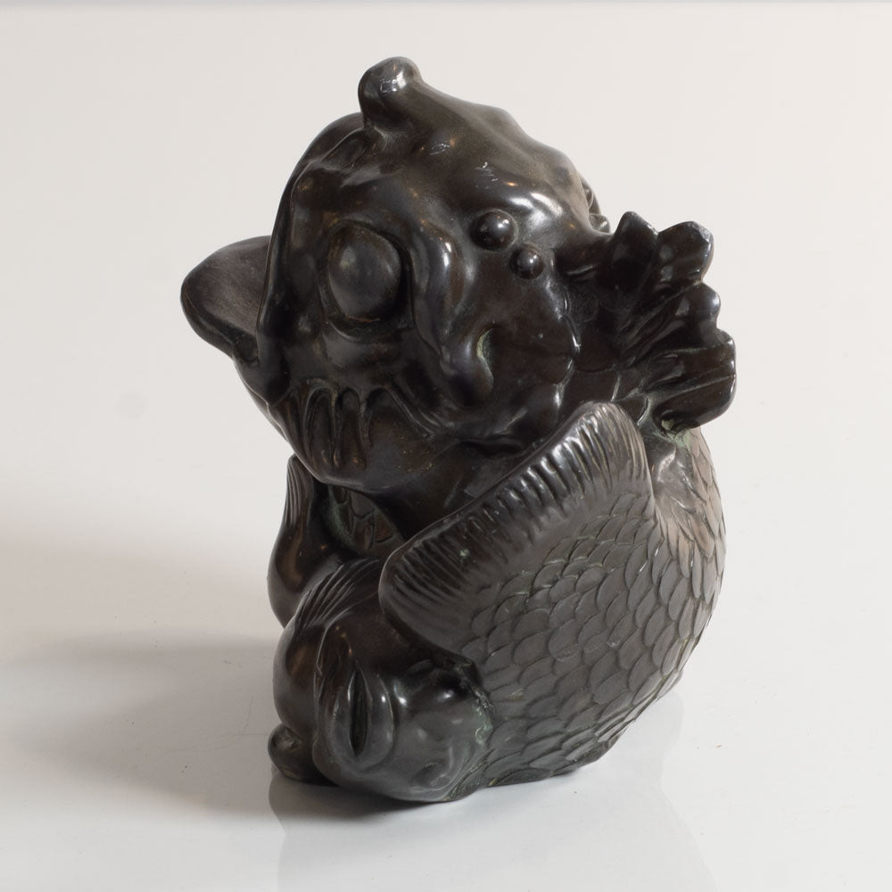Just Andersen, Denmark, open mouthed fish vessel in Disko metal M5464