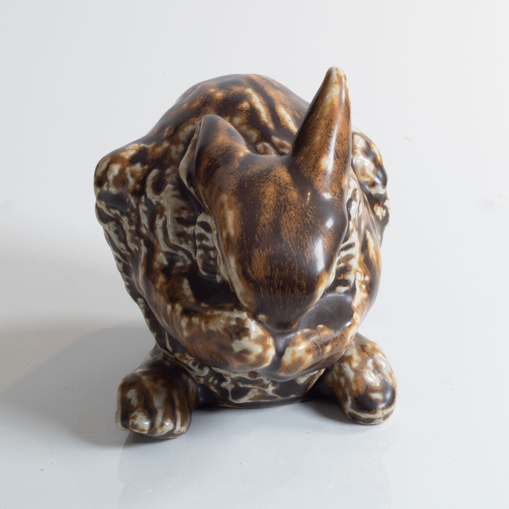 Hugo Liisberg for Saxbo, stoneware figure of a rabbit M4249