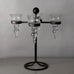 Bertil Vallien for Boda-Smide, Sweden, candelabra in iron and glass J1427