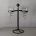 Bertil Vallien for Boda-Smide, Sweden, candelabra in iron and glass J1427