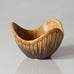 Gunnar Nylund for Rörstrand, Sweden, ceramic bowl with brown glaze L3348