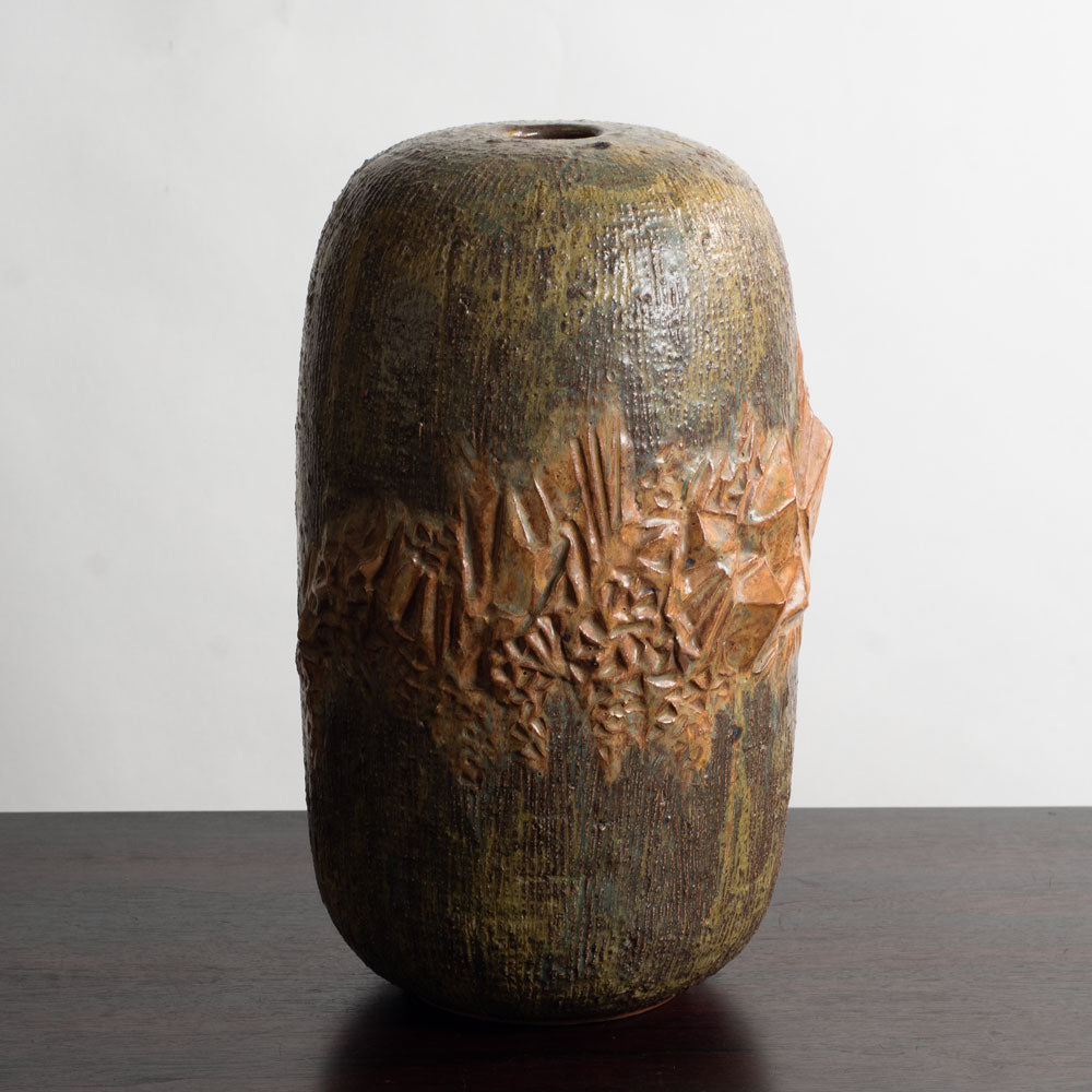Two vases by Jørgen Mogensen, own studio, Denmark