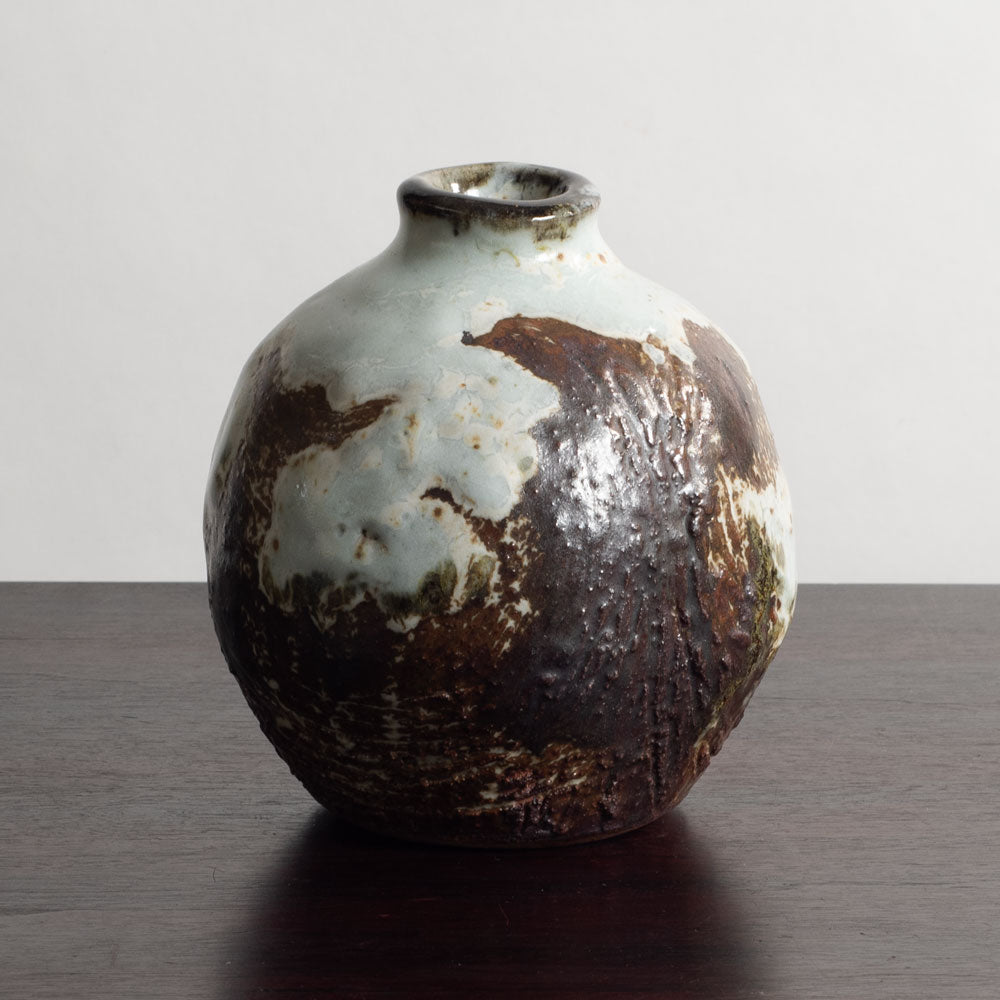 Two vases by Jørgen Mogensen, own studio, Denmark