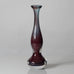 Nils Landberg for Orrefors, Sweden, long necked bud vase L3319