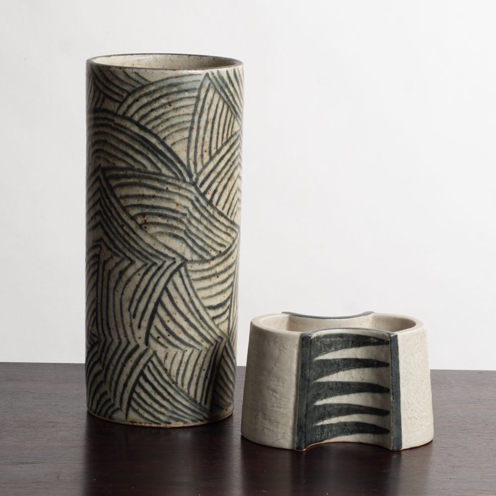 Two vases by Eva Staehr Nielsen for Royal Copenhagen, Denmark