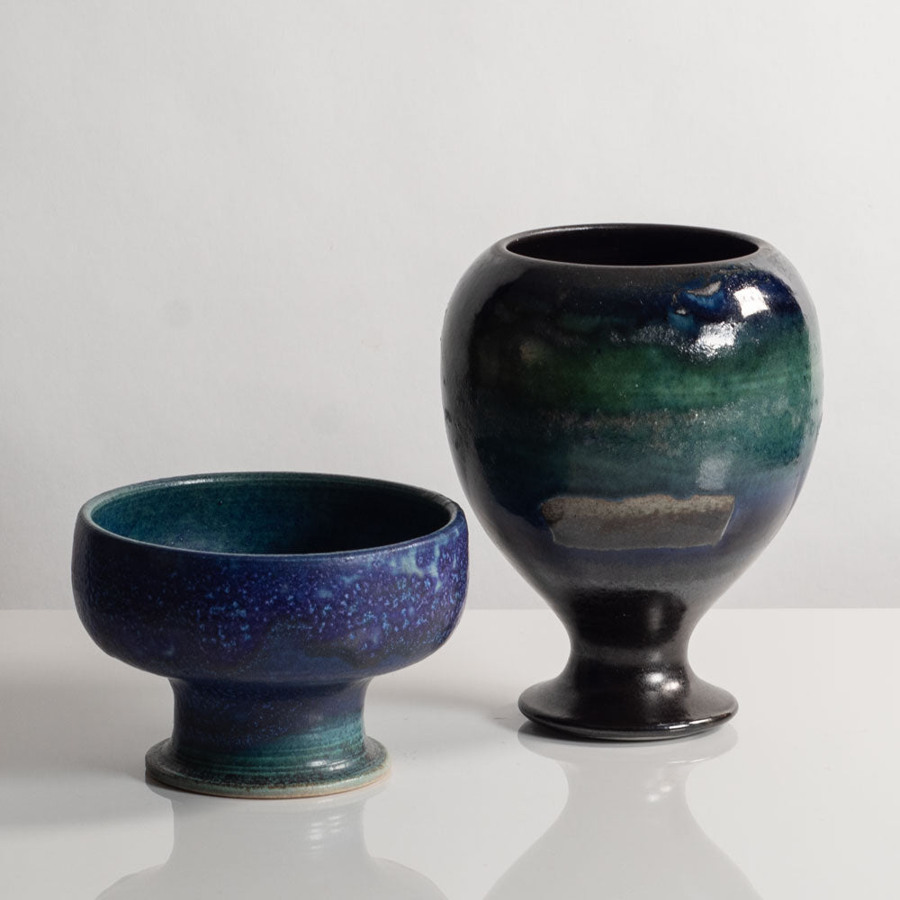 Two footed vessels by Arabia Finland