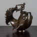 Just Andersen, Denmark, bronze fish and merman figure J1227
