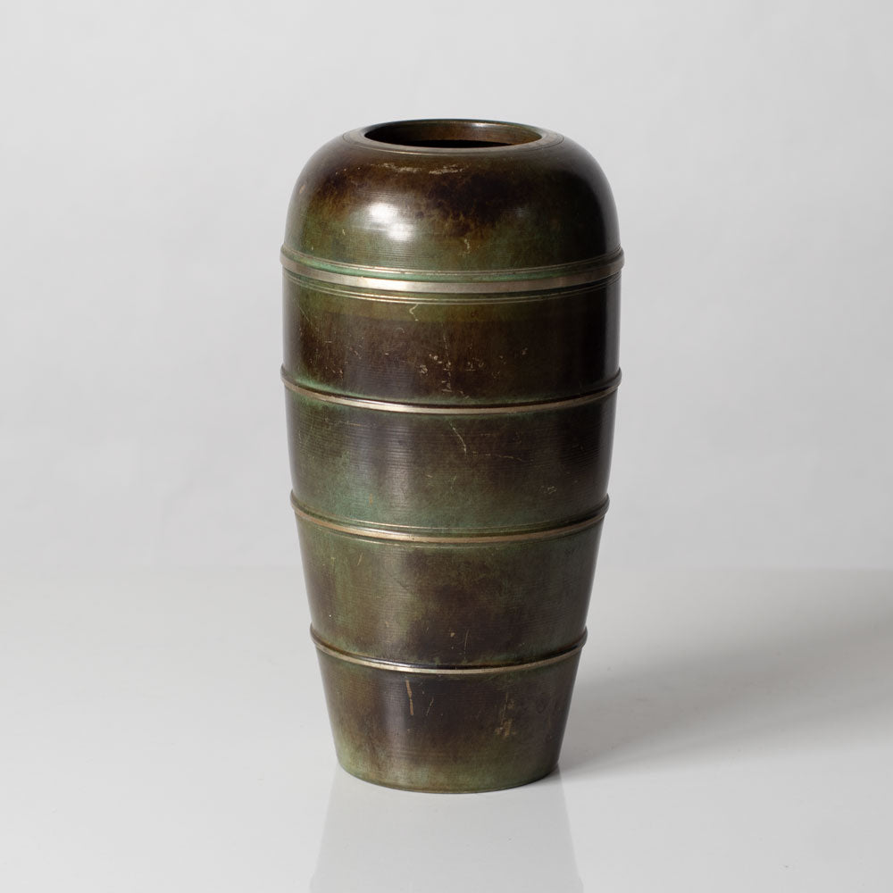 GAB, Sweden, "ORIO" vase in light bronze L3288