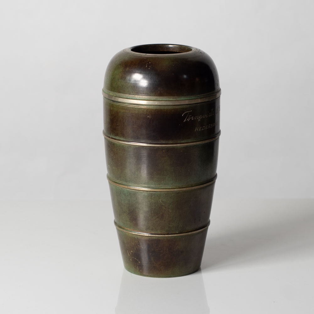 GAB, Sweden, "ORIO" vase in light bronze L3288