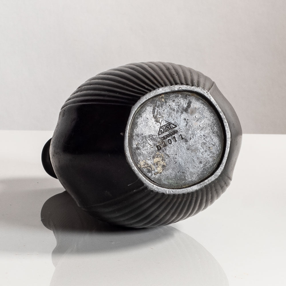 Just Andersen, Denmark, art deco vase in disko metal M5549