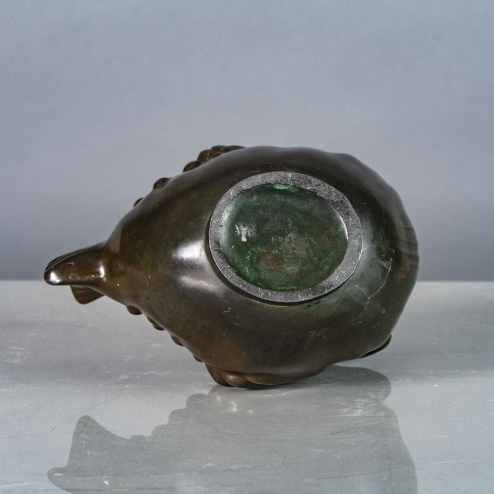 Just Andersen, Denmark, open mouthed fish vessel in Disko metal D6273