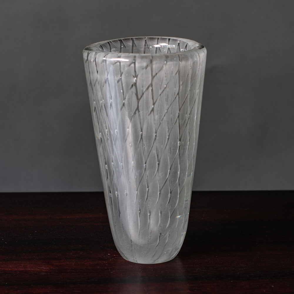 Kaj Franck for Nuutäjarvi-Nottsjö , Finland, "Harso" glass vase K2836