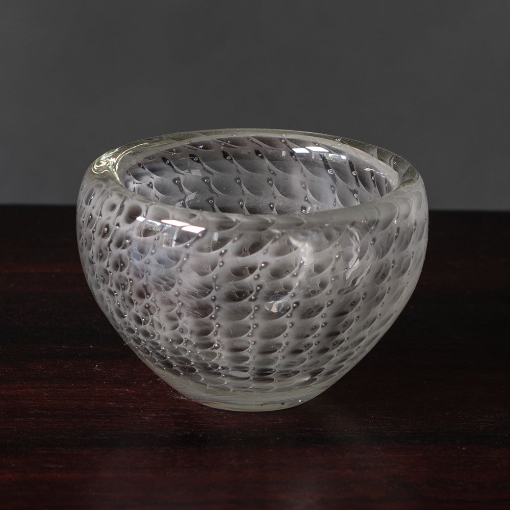 Kaj Franck for Nuutäjarvi-Nottsjö , Finland, "Harso" glass bowl K2692