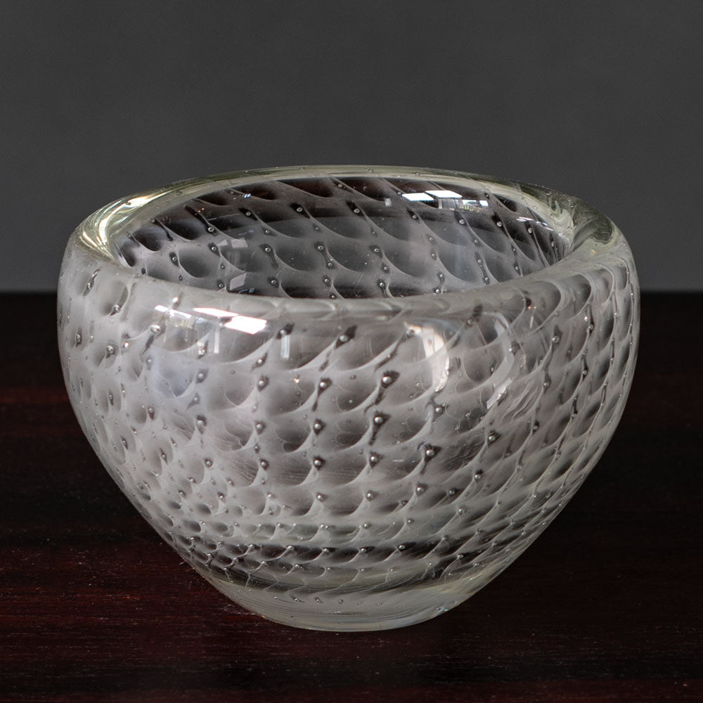Kaj Franck for Nuutäjarvi-Nottsjö , Finland, "Harso" glass bowl K2692