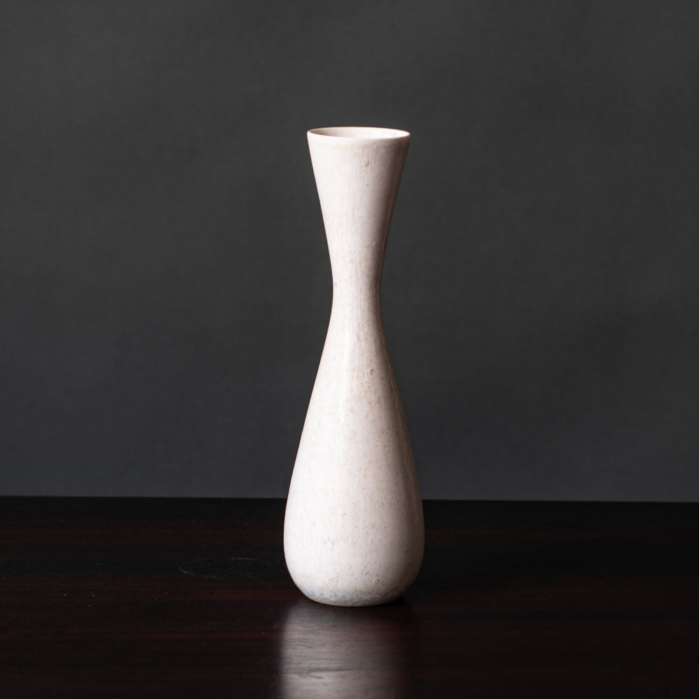 Three vases with white glaze by Carl Harry Stålhane for Rörstrand, Sweden