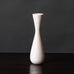 Carl Harry Stålhane for Rörstrand, Sweden, stoneware vase with white haresfur glaze L3275