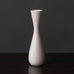 Carl Harry Stålhane for Rörstrand, Sweden, stoneware vase with white haresfur glaze L3275