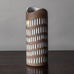Ingrid Atterberg for Uppsala, stoneware brown and white vase J1375
