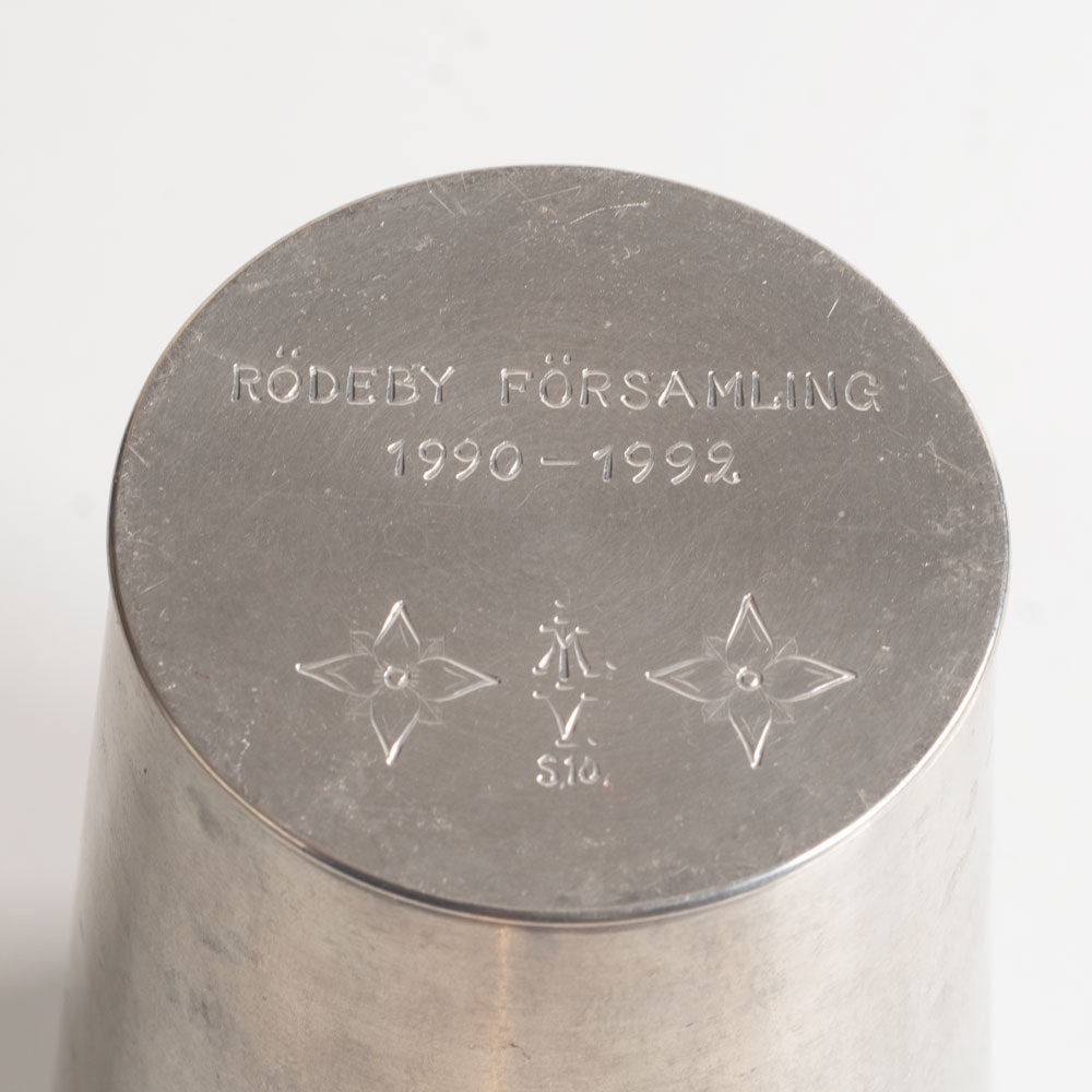 Sweden, pewter cup L3551
