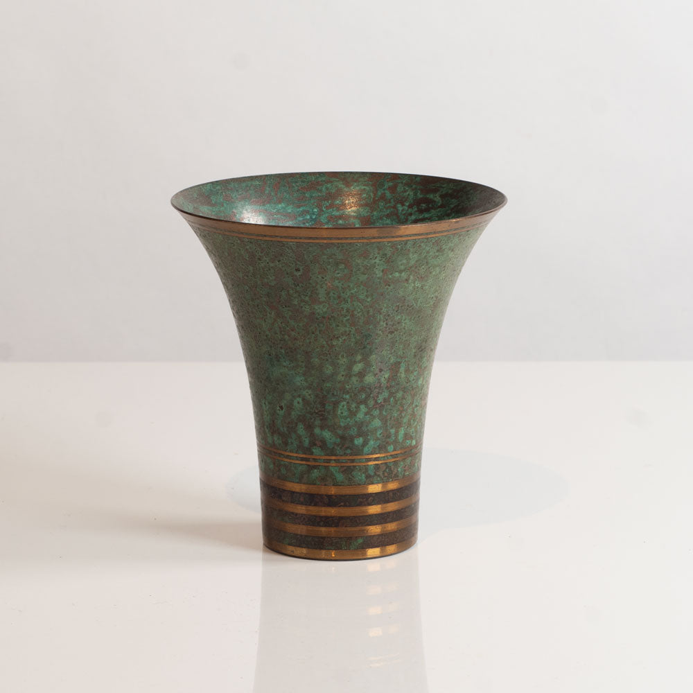 Carl Sorensen, US, patinated bronze vase M5570