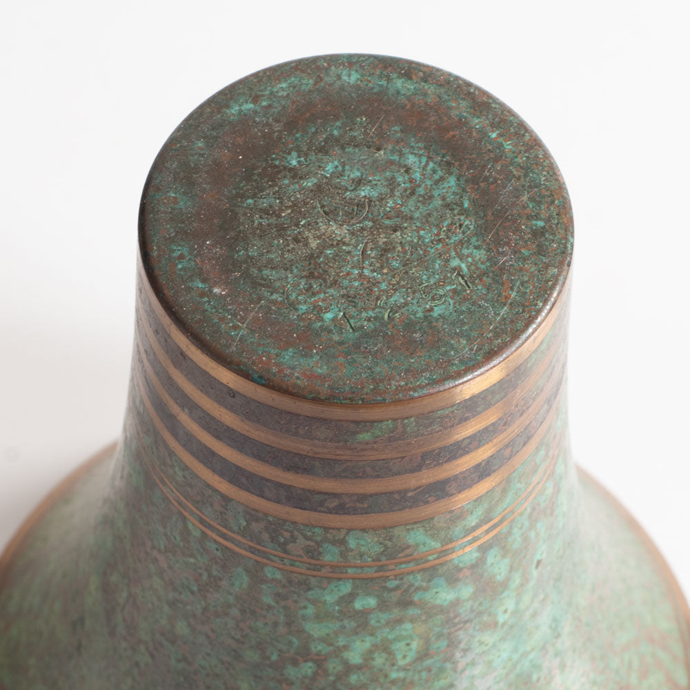 Carl Sorensen, US, patinated bronze vase M5570