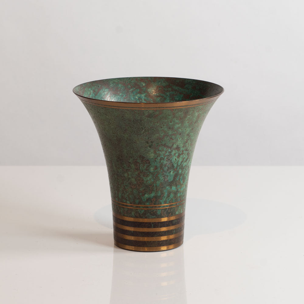 Carl Sorensen, US, patinated bronze vase M5570