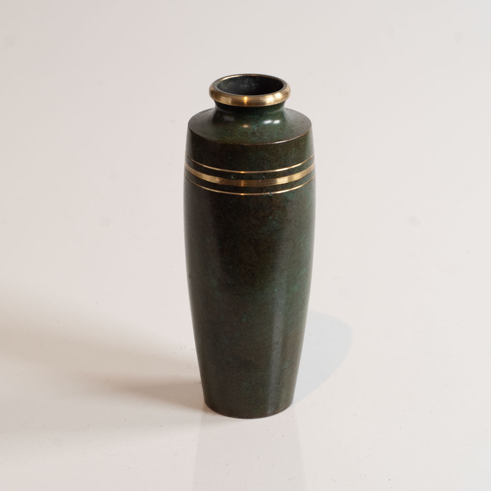Swedish, small bronze vase M4260