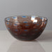 Vicke Lindstrand for Kosta, Sweden, unique "Colora" glass bowl