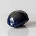 Ulla and Gustav Kraitz, Sweden, ceramic beetle with blue glaze L3412
