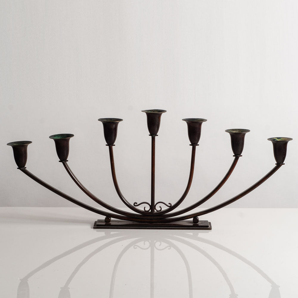 Danish bronze candelabra M4099