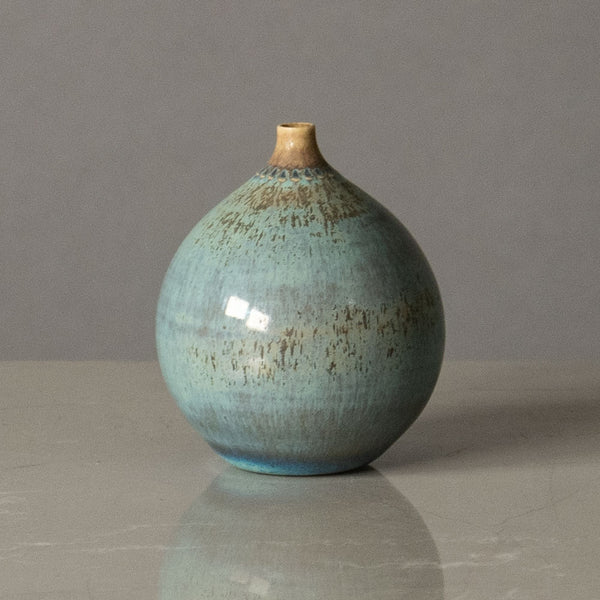 Stig Lindberg for Gustavsberg, Sweden, unique miniature stoneware