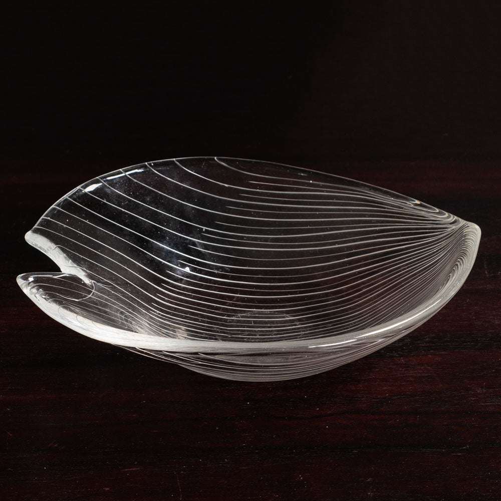 Tapio Wirkkala for Iittala, Finland, engraved dish M5548
