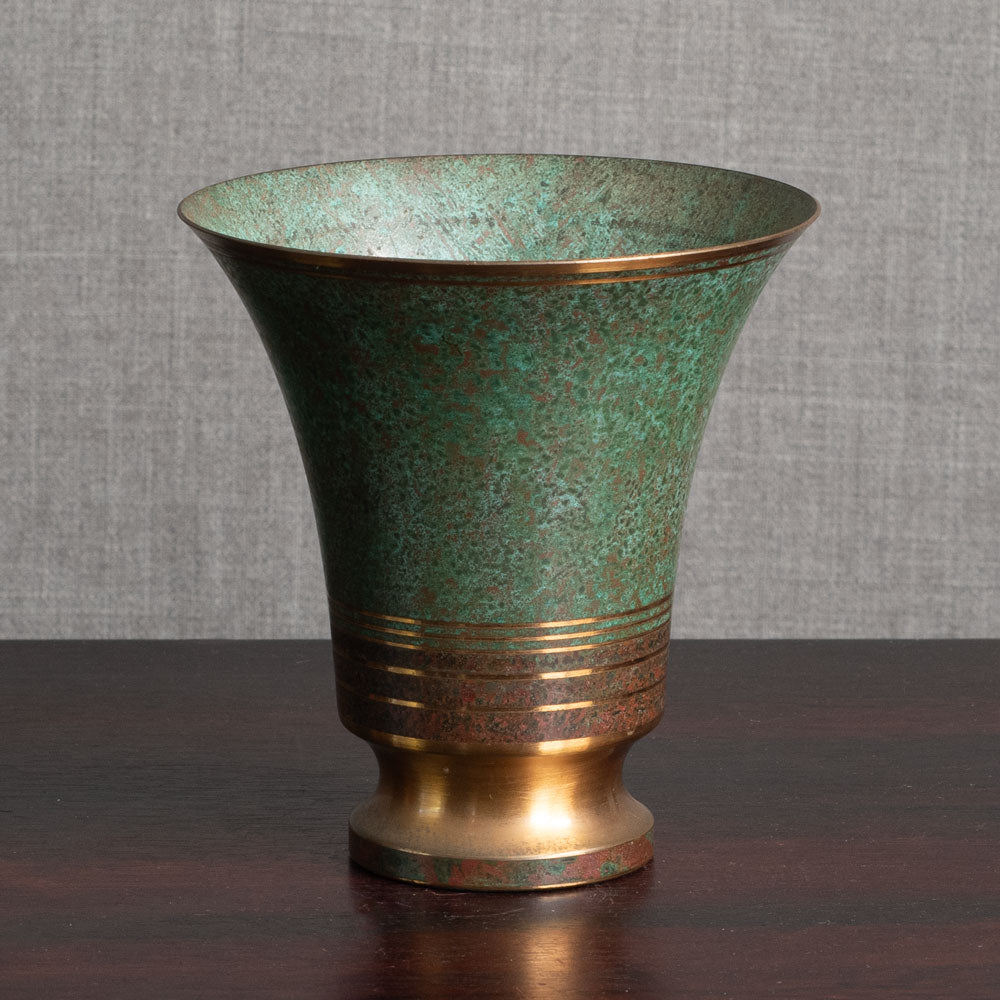 Carl Sorensen, US, patinated bronze vase M5596