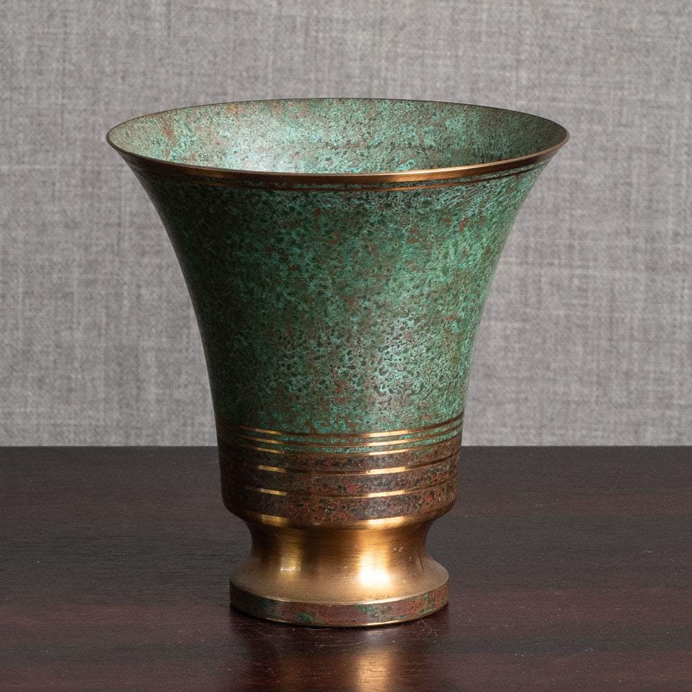 Carl Sorensen, US, patinated bronze vase M5596